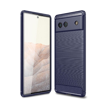 Picture of For Google Pixel 6A Case Silicone Softcase Camera Protection Back Cover Texture Fashion Casing