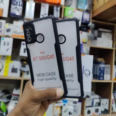 Picture of Motorola Moto G60 / G40 Luxury Shockproof Clear Xunddu Back Cover Case - Camera - Phone Back Cover