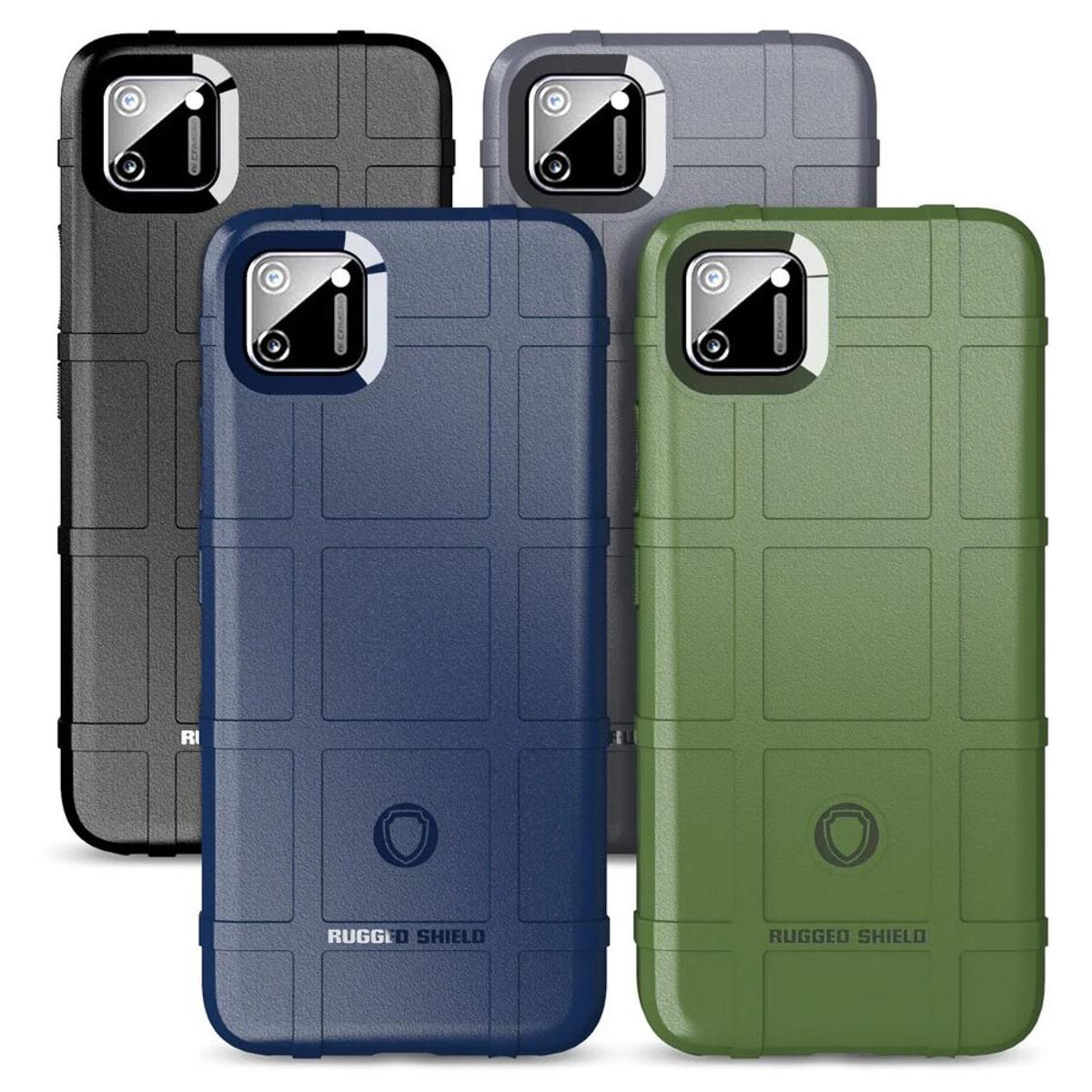 Picture of For OPPO Realme C11 case Rugged shield back cover Rubber protective for OPPO Realme 6 Pro Realme6 case