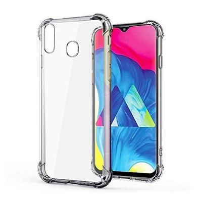 Picture of Samsung Galaxy A20 / A Anti Shock Proof High Clear Back Cover - Transparent - Phone Back Cover