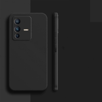 Picture of Vivo V23 5G Case Liquid Silicone Soft Gel Rubber Shockproof Cover For Vivo V23 5G Phone Case - Phone - Phone Back Cover