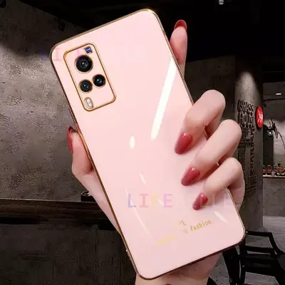 Picture of Vivo V21E/Vivo Y73 (2021) Camera Protaction Luxury Shockproof Liquid Silicone Back Cover - Phone Back Cover - Camera - Phone - Phone