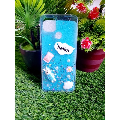 Picture of For Realme C21 Cute Cartoon Hello Kitty Soft Silicone Rubber Mobile Phone Back Cover Case - Phone Back Cover - Phone Back Cover