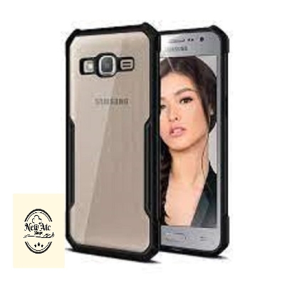 Picture of For Samsung Galaxy J7 / J7 Nxt / J7 Core / j700 / J7008 Shockproof TPU Bumper Hard Clear Acrylic Mobile Phone Case For Samsung j7 Back Cover