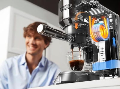 Picture of DeLonghi EC685.BK 1300-Watt Espresso Coffee Machine (Black)