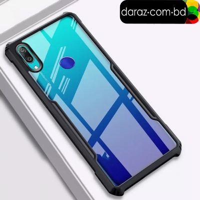 Picture of Xiaomi Redmi Note 7 / Note 7S / Note 7 Pro Shockproof Tpu Bumper Clear Acrylic Mobile Phone Case For Redmi Note 7 Back Cover - Camera - Phone Back Cover