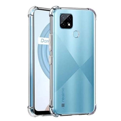 Picture of For Realme C21Y / C25Y / C20 / C20A / C25 / C25S / C15 / C12 / Realme Narzo 20 / Narzo 30A / Narzo 50I Soft Silicone Transparent Full Protection Phone Cover - Phone Back Cover