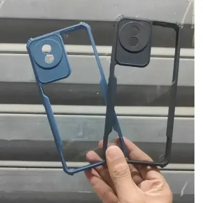 Picture of For Vivo Y02 Phone Case Transparent Back Case Xundd Hard Phone Cover Case