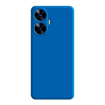 Picture of For Realme C55/ Narzo N55  Case Matte Simple Solid Color Soft Silicone TPU Case Cover