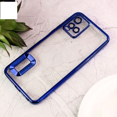 Picture of Vivo Y21S Premium Silicone Tpu Ultra-Thin Transparent Flexible Protective Mobile Phone Back Cover - Phone Back Cover (Back Case Cover For Smartphone)