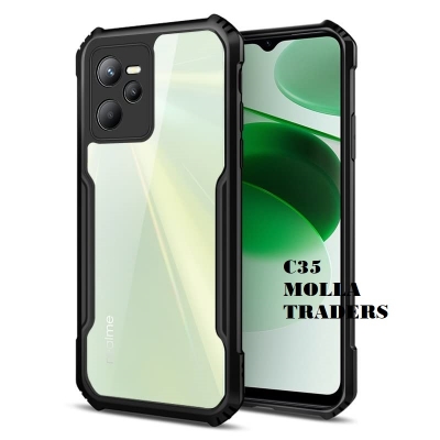 Picture of FOR Realme C35 / NARZO 30A PRIME Xundd Transparent Crystal Clear Case Ultra Thin Light Weight Trendy Stylish Slim Shockproof Bumper Camera Protective Xundu Cover