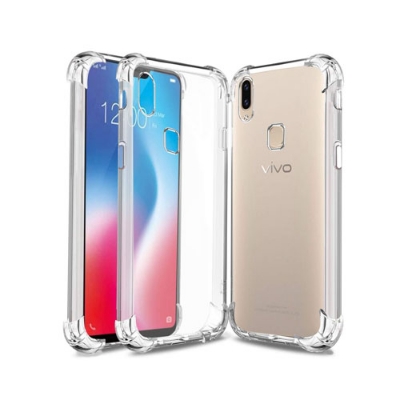 Picture of Vivo vivo y85/v9/z1/z3x/y89 Luxury Ultra clear transparent AirBag Type Shockproof TPU Silicone Back case Cover-Transparent