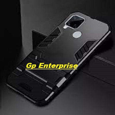 Picture of For Realme C21 Phone Case Rugged Armor Casing Shockproof Protect Cellphone Back Cover - Phone Back Cover