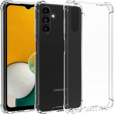 Picture of Samsung Galaxy F23 5G / M23 5G Premium Silicone Case Crystal Clear Soft TPU Ultra-Thin Transparent Flexible Protective Mobile Phone Back Cover
