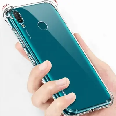 Picture of Huawei Nova 3i Premium Silicone Case Crystal Clear Soft TPU Ultra-Thin Transparent Flexible Protective Mobile Phone Back Cover