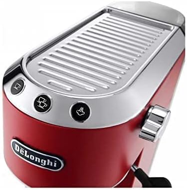Picture of Delonghi Dedica EC685 RD 15 Bar Pump Espresso Coffee Machine (Red)