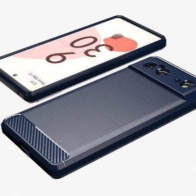 Picture of For Google Pixel 6 Case Carbon fiber drawing Soft Silicon Back Cover for Google Pixel6 Phone cases