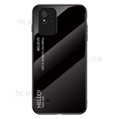 Picture of for Realme Narzo 50i Case Glass Hard Shockproof Phone Back Cover - Camera - Phone Back Cover