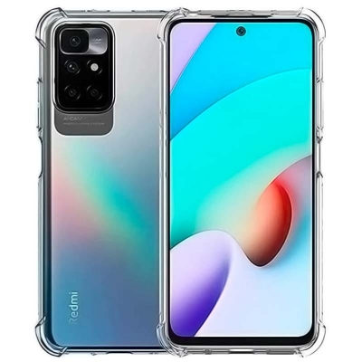 Picture of For Xiaomi Redmi 10 / Xiaomi Redmi 10 Prime / Xiaomi Redmi 10 2022 Edge-Reinforced Shockproof Cushion Back Clear Hybrid Transparent Sof Silicon Cover - Redmi Note 11 Back Cover