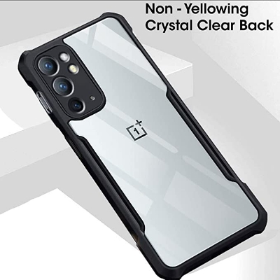Picture of For Oneplus 9RT Soft Silicone Transparent Plating Case - High-Quality Case / Back Cover