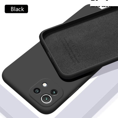 Picture of For Xiaomi Mi 11 Lite / Xiaomi Mi 11 Lite NE 5G Heavy strong Liquid Silicone Soft Gel Rubber Shockproof Cover