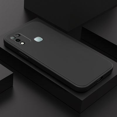 Picture of Infinix Hot 10 Play / Hot 11 Play Luxury Silicone Protect Back Cover Soft Case For Infinix Hot 10 Play / Hot 11 Play - Redmi Note 11 Back Cover