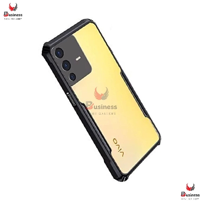 Picture of For Vivo V23 5G /S12  Logo View with Camera Lens Protector Soft Slim CD Back Cover For Vivo V23 Phone Case