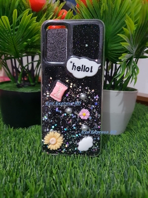 Picture of For Redmi Note 10 Pro / Redmi Note 10 Pro Max Hello Kitty  Luxury Electroplate Cover Shockproof Soft Silicone Back Cover Case - Redmi Note 11 Back Cover