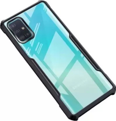 Picture of For Samsung Galaxy A51 4G/5G Shockproof TPU Bumper Hard Clear Acrylic Mobile Phone Case For Samsung A51 Back Cover/case