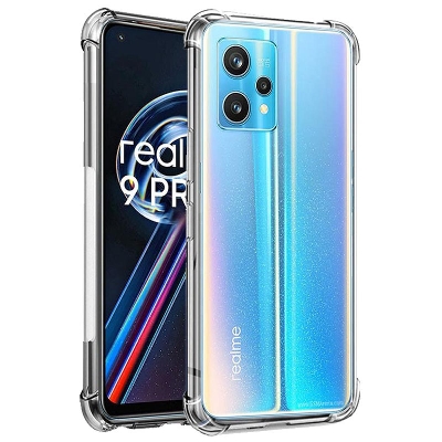 Picture of for realme 9 pro plus clear transparent back cover