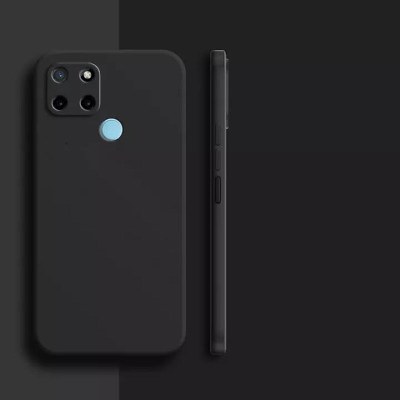Picture of For Realme c12/c25/c25s/narzo 20 /narzo 30a Silicon Back Cover with Riband soft silicone case