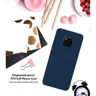 Picture of Silicone Phone Case On For Huawei Mate 20 X Mate 20 Pro Candy Color Black Soft Tpu Back Cover Fundas Mate20X Mate20 Pro