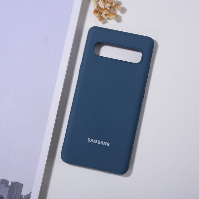 Picture of Samsung Galaxy S10 5G Luxury High-Protection Smooth Soft Silicone Back Cover Case
