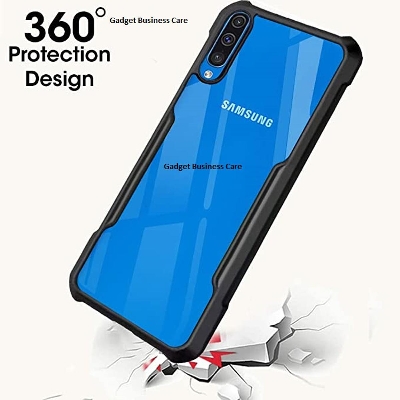 Picture of For Samsung Galaxy A50 / A30s Hard Case Transparent Silica Gel Matte Shockproof Slim Thin Cover Phone Casing For Samsung A50 Back Cover