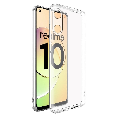 Picture of For Oppo Realme 10 4G - IMPT Premium Silicone Case Crystal Clear Soft TPU Ultra-Thin Transparent Flexible Protective Mobile Phone Back Cover