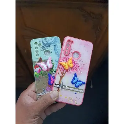 Picture of Ladies Cover   Silicon For Mi Redmi Note 8 - Back Cover - Redmi Note 11 Back Cover