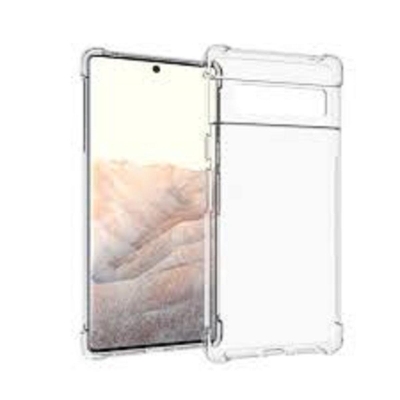 Picture of Google Pixel 6 Luxury Shockproof Silicone Clear Airbag TPU Transparent Protective Cover/cases