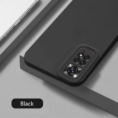 Picture of For Redmi Note 11 / Note 11S Liquid Silicone Soft Gel Rubber Shockproof Cover