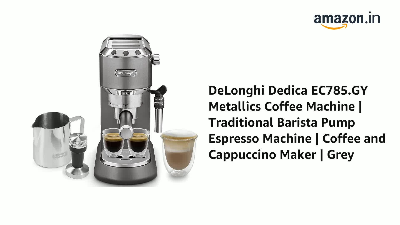 Picture of DeLonghi Dedica EC785.GY Metallics Coffee Machine