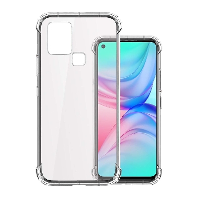 Picture of Infinix Hot 10 Play, Hot 11 Play, X688C, X688B Clear Cover Soft Thin Anti-Scratches Crystal Case(Transparent)
