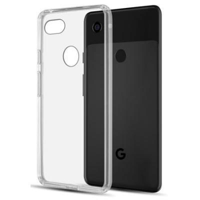 Picture of For Google Pixel 3 Case Slim Fit Soft Clear TPU Shockproof Shell  Protective Cover For Google Pixel 3 Case Transparent