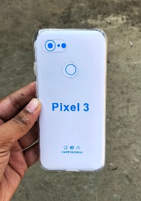 Picture of For Google Pixel 3 Case Slim Fit Soft Clear TPU Shockproof Shell  Protective Cover For Google Pixel 3 Case Transparent