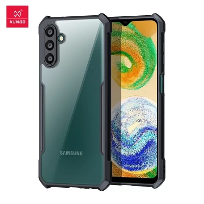 Picture of Samsung Galaxy A13 (5G) - Luxury Matte Trendy Stylish Shockproof Camera Bumper Protective Smoky Transparent Back Cover Case - Phone Back Cover