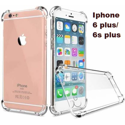 Picture of For Apple iPhone 6 Plus / 6s Plus Premium Silicone Case Crystal Clear Soft TPU Ultra-Thin Transparent Flexible Protective Mobile Phone Back Cover