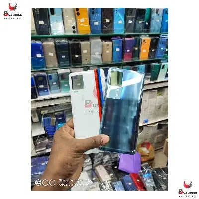 Picture of For vivo iQOO 7+ Phone Battery Back Cover Backshell Glass Battery Rear Case Phone Battery Back Cover Backshell Glass Battery Rear Case - Phone Back Cover - মোবাইল ফোন - Phone