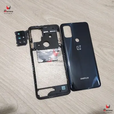 Picture of Replacement Backshell Panel + midel frame for OnePlus Nord N10 5G Battery Back Door Back panel