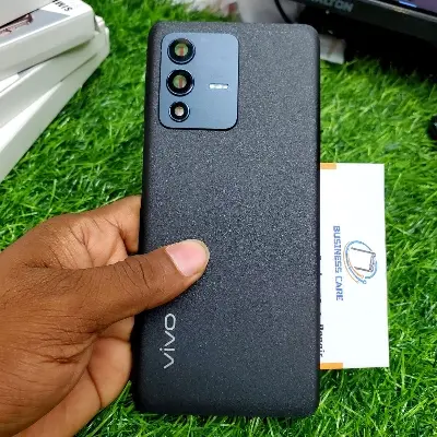 Picture of Original For Vivo V23 Pro Battery Cover Door Back Housing Rear Case For v23 pro V2312 Battery Door Replacement Parts+Camera Lens