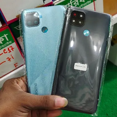Picture of Replacement Backshell Panel plus frame for Realme C21 Battery Back Door