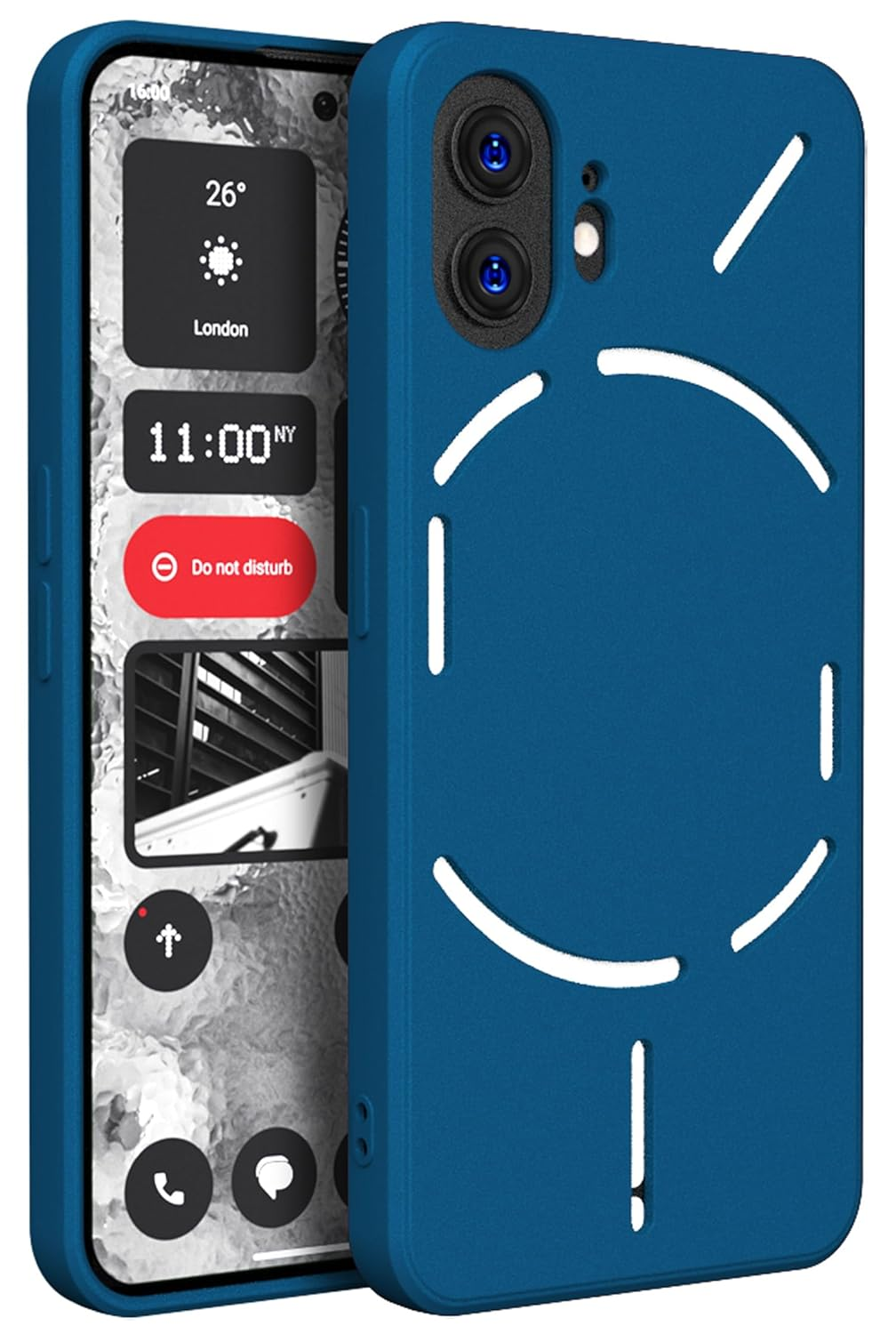 Picture of Premium Liquid Silicone Phone case for Nothing Phone 2 5G Liquid Silicon Mobile Back Case Soft Silicone Phone Cover