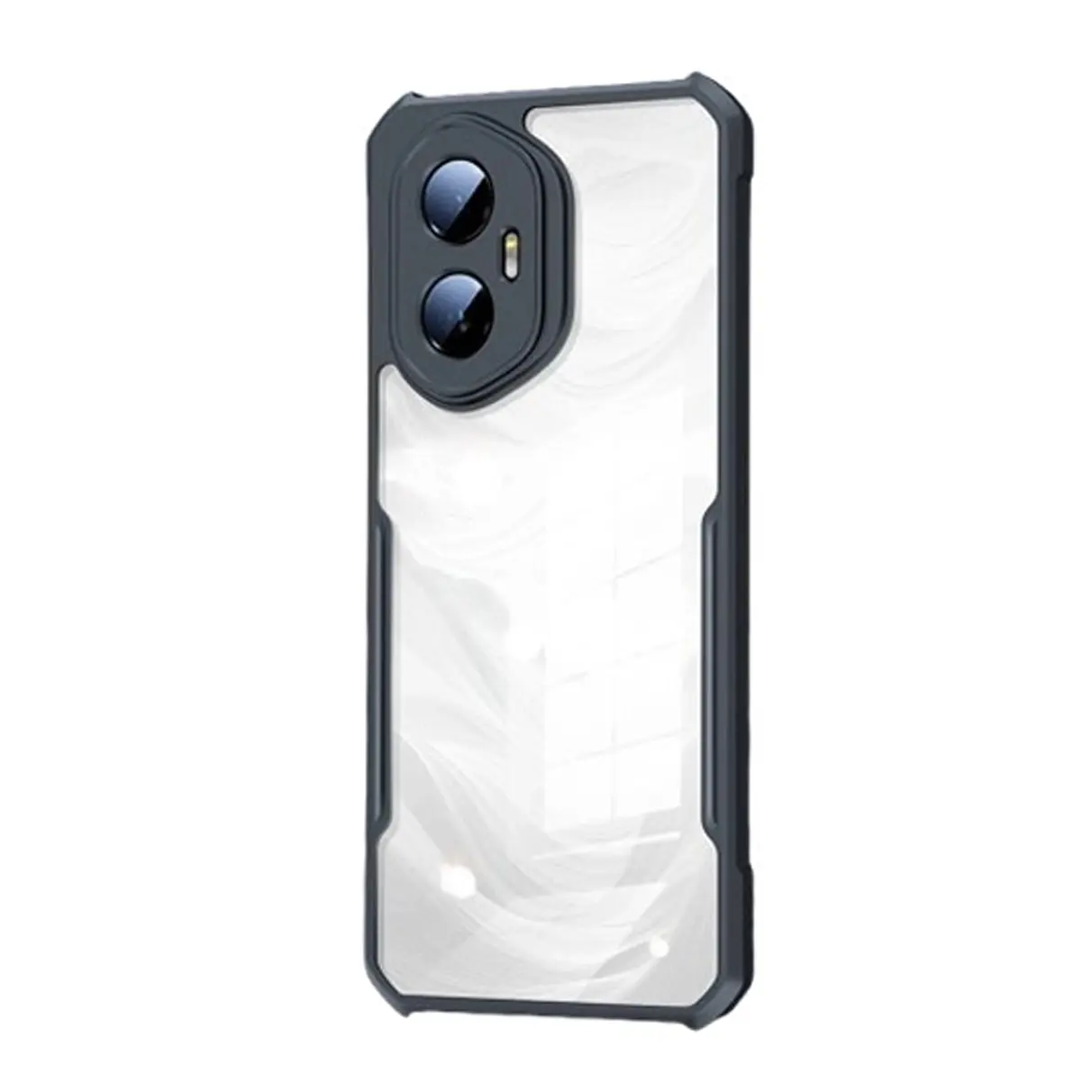 Picture of Transparent Back Clear Cover case + Xundd Protective Cover + Silicone Back Cover With Camera Protection Specially Designed For Honor 300 5G Back Cover.